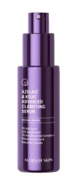 Сироватка для обличчя з кислотою азелаїною Allies Of Skin Azelaic & Kojic Advanced Clarifying Serum, 30 мл