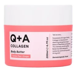 Зволожуючий батер для тіла Q+A Collagen Body Butter з колагеном, 200 мл