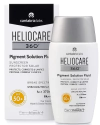 Сонцезахисний флюїд для шкіри з пігментацією Cantabria Heliocare 360 ​​Pigment Solution Fluid SPF50+, 50 мл