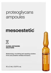 Поживні ампули з протеогліканами Mesoestetic Proteoglycans, 10 х 2 мл