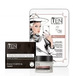 Набор против морщин и идеального тона кожи Ten Science KIT: FILL REGEN