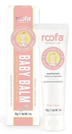 Детский бальзам с календулой и пантенолом для чувствительной кожи, с рождения Roofa Baby Balm With Panthenol&amp;Sepitonic (Repairing), 30 гр.