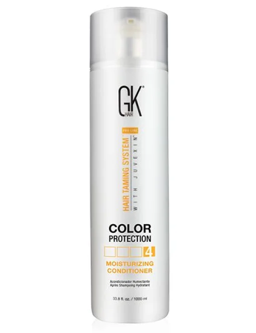 Кондиціонер, що зволожує, захист кольору GKhair Global Keratin Moisturizing Conditioner Color Protection, 1000 мл