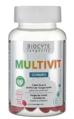 Желейные мультивитамины Biocyte Longevity Multivit Gummies, 60 шт