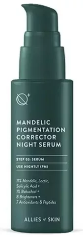 Ночная сыворотка для лица Allies Of Skin Mandelic Pigmentation Corrector Night Serum, 8 мл