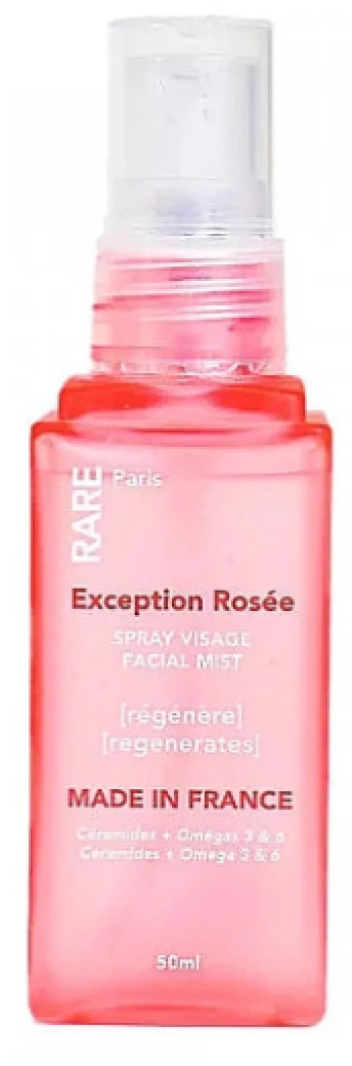 Міст, що відновлює, для обличчя з церамідами, Омега 3 і 6 RARE Paris Exception Rosee Regenerating Facial Mist, 50 мл