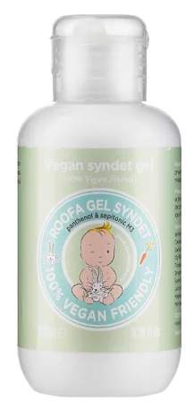 Синдет гель-пінка для ванни веган без аромату, з народження Roofa Baby Vegan Glycerin Syndet Soap, 100 мл