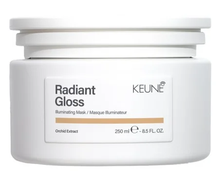 Маска для посилення блиску тьмяного волосся Keune Radiant Gloss Illuminating Mask, 250 мл