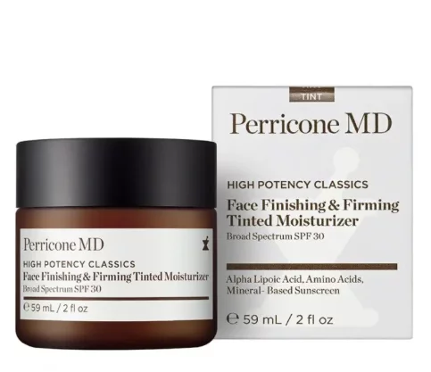 Увлажняющий крем для лица с тонирующим эффектом и SPF 30 Perricone MD High Potency Face Finishing &amp; Firming Tinted Moisturizer, 59мл