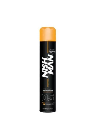Спрей для укладання Nishman Ultra Strong Hold Hair Spray, 400 мл