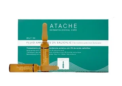 Ампулы с салициловой кислотой Atache Oily SK Fluid Ampoules 2% Salycilic, 10x2 мл