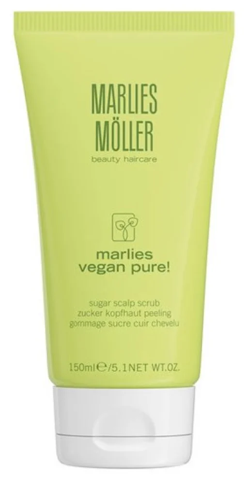 Цукровий скраб для шкіри голови Marlies Moller Vegan Pure Sugar Scalp Scrub, 150 мл