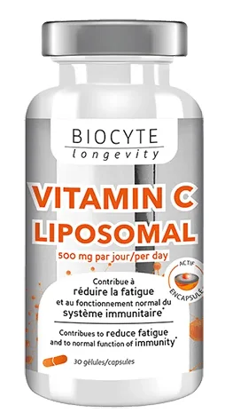 Ліпосомальний вітамін С у стиках Biocyte Longevity Vitamine C Liposomee, 10 шт