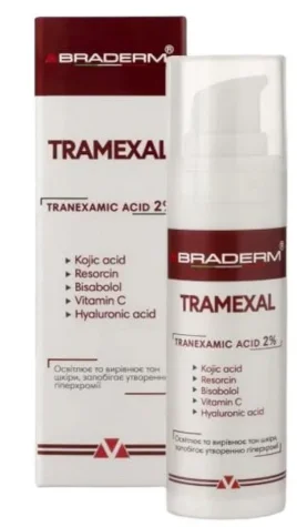 Крем проти пігментації  DermAfirm Braderm Tramexal Cream, 30 мл