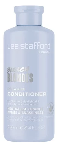 Кондиціонер для волосся із синім пігментом Lee Stafford Bleach Blondes Ice White Toning Conditioner, 250 мл