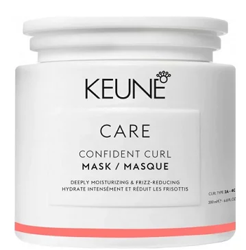 Маска для вьющихся волос Keune Care Confident Curl Mask 2A-4C, 200 мл