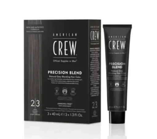 Система маскировки седины American Crew Precision Blend Shades 2-3 Dark