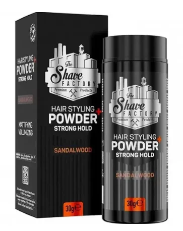 Пудра сильной фиксации The Shave Factory Hair Styling Powder Sandalwood, 30 г