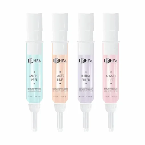 Набор: Интенсивный антивозрастной уход для лица и шеи RHEA RevitalFace 4*15 мл
