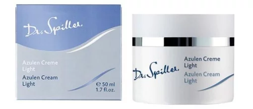Легкий заспокійливий крем для чутливої ​​шкіри з азулен Dr. Spiller Azulen Cream Light, 50 мл