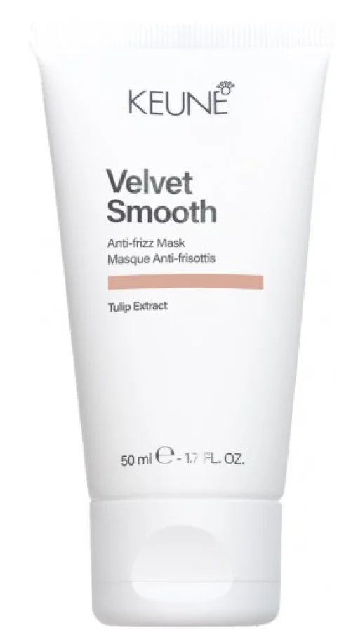 Маска для розгладження та пом'якшення волосся Keune Velvet Smooth Anti-frizz Mask, 50 мл