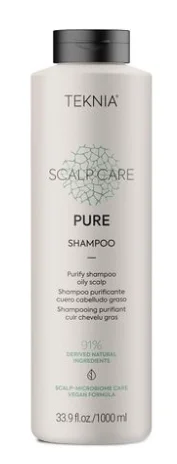 Мицеллярный шампунь для жирной кожи головы Lakme Teknia Scalp Care Pure Shampoo, 1000 мл
