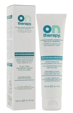 Пом'якшуючий крем проти лущення шкіри з сечовиною 5% Dermophisiologique OnTherapy Anti-Flakiness Cream, 100 мл