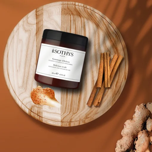 Скраб для тела с корицей и имбирем Sothys CINNAMON DELICIOUS SCRUB 200мл