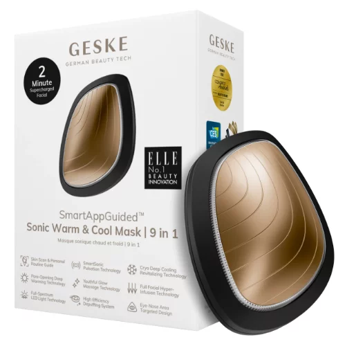 Звукова маска тепло та холод Geske Sonic Warm &amp; Cool Mask 9 в 1 Gray