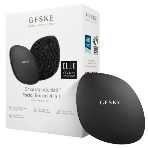 Щетка для лица 4 в 1 серая Geske Facial Brush 4 in 1 Gray