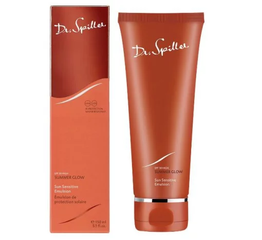 Сонцезахисне молочко для обличчя та тіла Dr. Spiller Sun Sensitive Emulsion SPF 30, 150 мл