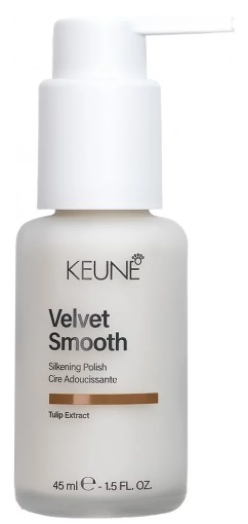Несмываемое средство для разглаживания и смягчения волос Keune Velvet Smooth Silkening Polish, 50 мл