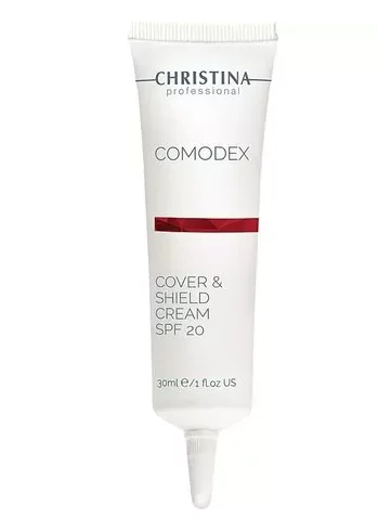 Захисний крем із тоном Christina Comodex-Cover &amp; Shield Cream SPF-20, 30 мл