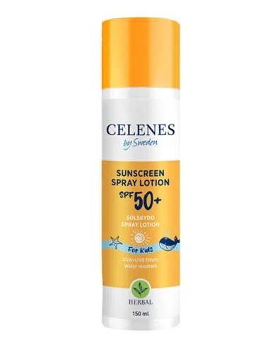Сонцезахисний лосьйон для обличчя Celenes  Herbal Sunscreen Spray Lotion SPF 50+, 150 мл