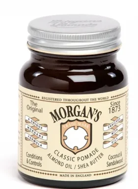 Классическая помада с миндальным маслом/маслом Morgans Classic Pomade Almond Oil/Shea Butter, 100г