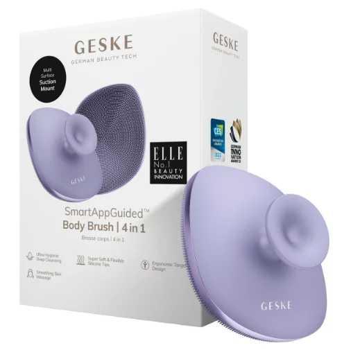 Щітка для тіла Geske Body Brush 4 в 1 Purple
