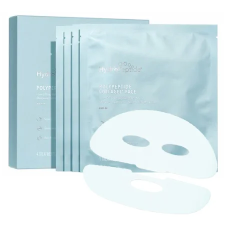 Гидрогелевая маска против морщин для зоны вокруг глаз HydroPeptide PolyPeptide collagel + mask for eyes, 8 шт