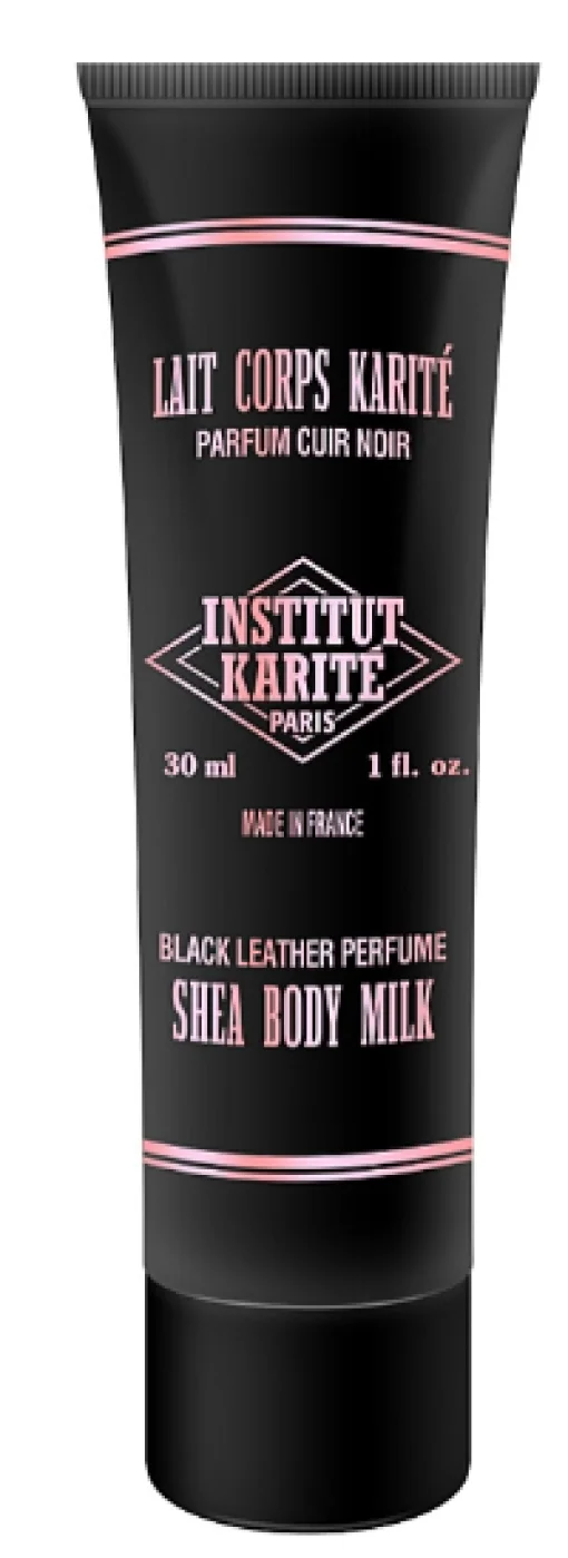 Молочко для тіла Institut Karite Black Leather Shea Body Milk, 30 мл