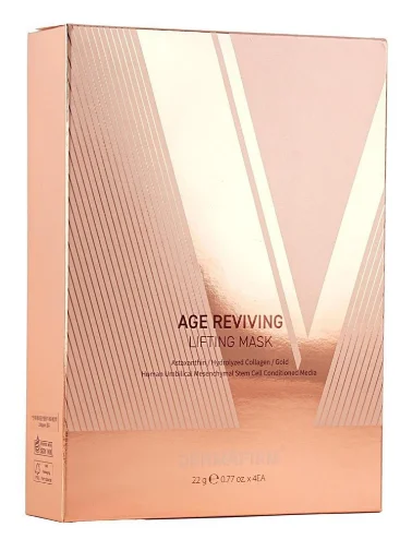 Ліфтинг-маска DermAfirm Age Reviving Lifting Mask, 4 шт