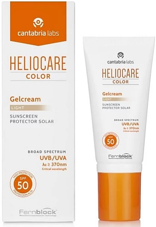 Солнцезащитный тональний гель-крем Cantabria Labs Heliocare Color Gelcream SPF50, 50 мл