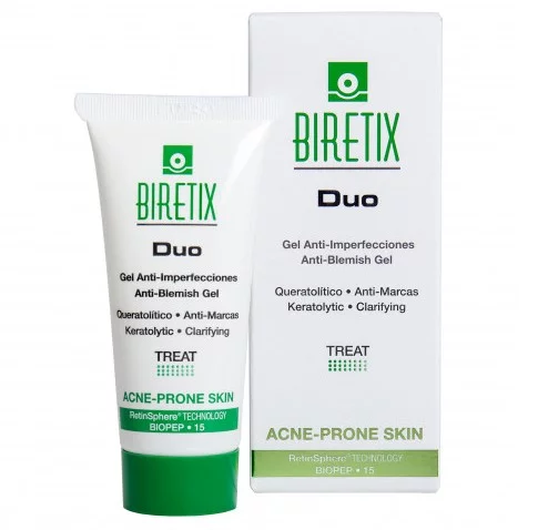 Себорегулирующий гель для кожи с акне Cantabria Biretix Duo Gel, 30 мл