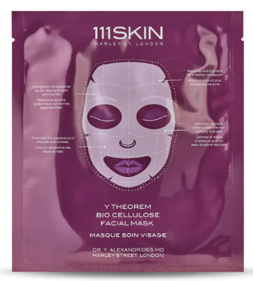 Біоцелюлозна маска для обличчя 111SKIN Y Theorem Bio Cellulose Facial Mask, 5 шт