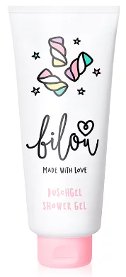 Гель для душа «Малиновый маршмеллоу» Bilou Chewy Sweets Shower Gel, 200мл