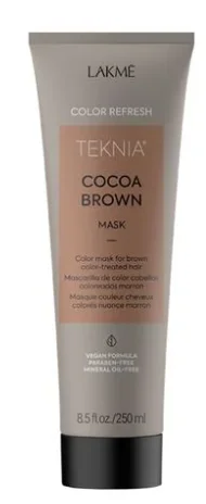 Маска для обновления цвета волос Lakme Teknia Color Cocoa Brown Mask, 250 мл