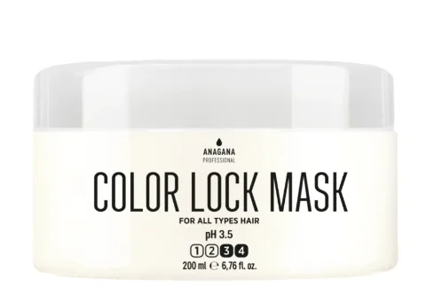 Маска для волосся "Закріплення кольору" Anagana Professional Color Lock Mask, 200 мл