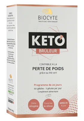Добавка харчова для кето-дієти Biocyte Keto Marion Bartoli Bruleur, 60 шт