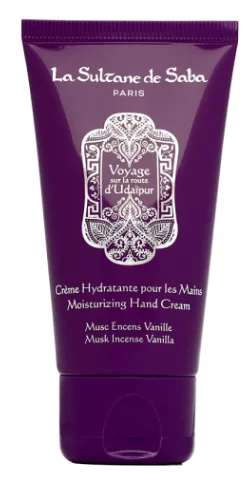 Крем для рук мускус, ладан, ваниль La Sultane De Saba Udaipur Moisturizing Hand Cream Musk Incense Vanilla, 50 мл