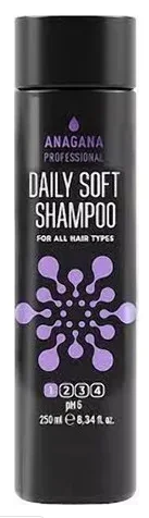 Шампунь ежедневный мягкий для всех типов волос Anagana Daily Soft Shampoo, 250 мл