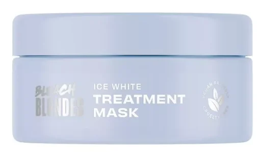 Маска для волос с синим пигментом Lee Stafford Bleach Blondes Ice White Toning Treatment Mask, 200 мл