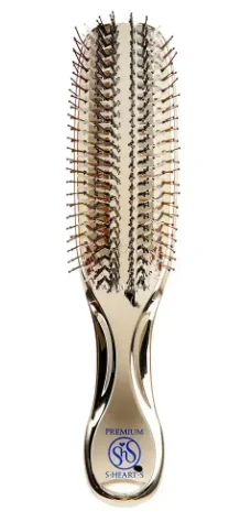Щетка для волос и кожи головы S-Heart-S Scalp Brush (Premium Long Champagne Gold)